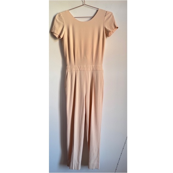 Sezane Charles Jumpsuit In Pink 34 (US 2) - Picture 3 of 13